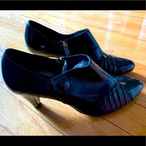 Never worn, size 10, patent high heel